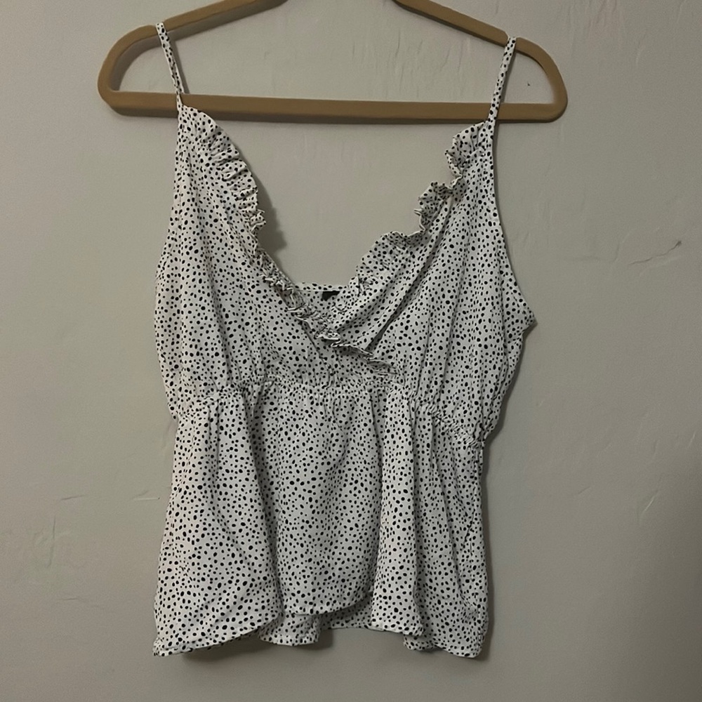 Pokadot top, L